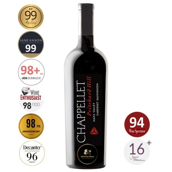 Chappellet Pritchard Hill 2019